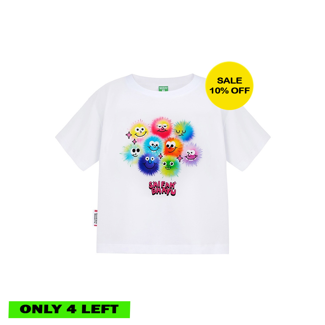 (DROP 3) TINY FLUFFY MONSTER TEE (KIDS)