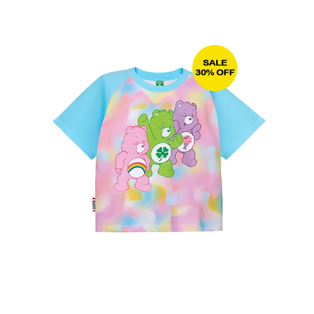 MILKY BEARS PLANET RAGLAN TEE (KIDS)