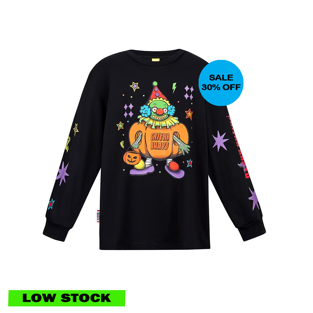 CREEPY CLOWN HALLOWEEN TOP (ADULTS)