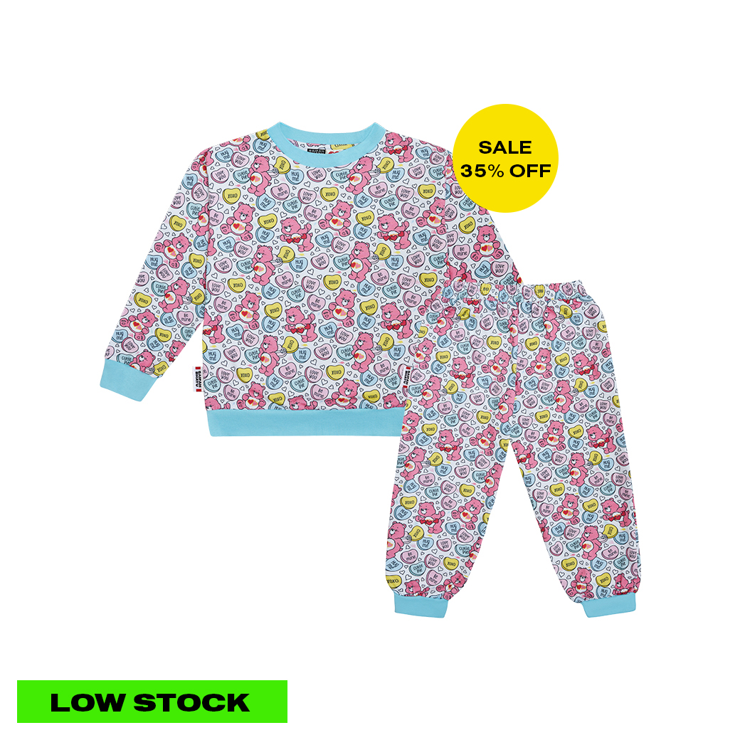 (DROP 2) A LOT OF HEARTS JUMPER SET (KIDS)