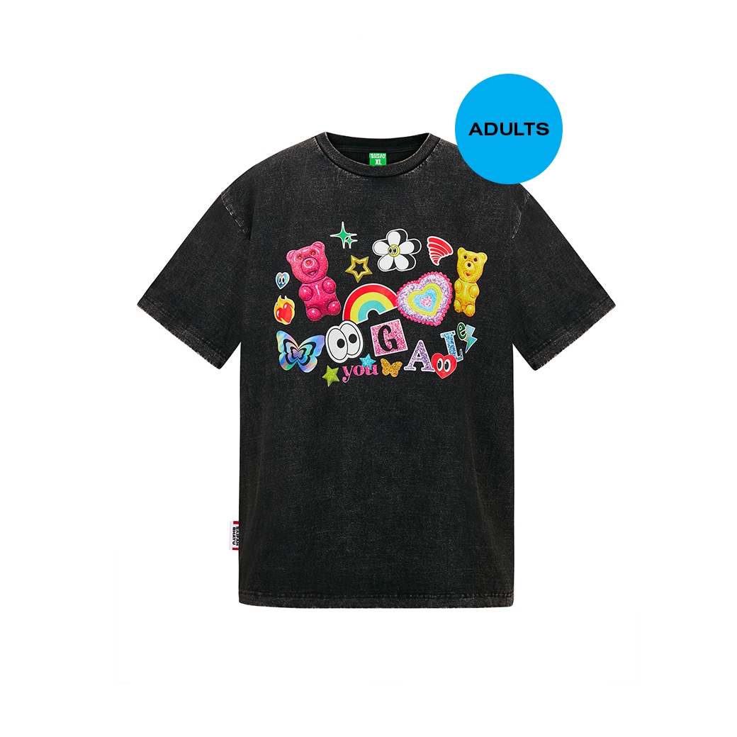 (DROP 8) STICKER CLUB T-SHIRT (ADULTS) (SIZE L-XXL พร้อมส่ง/SIZE S, M PRE-ORDER พร้อมส่ง 9 ก.ค.)