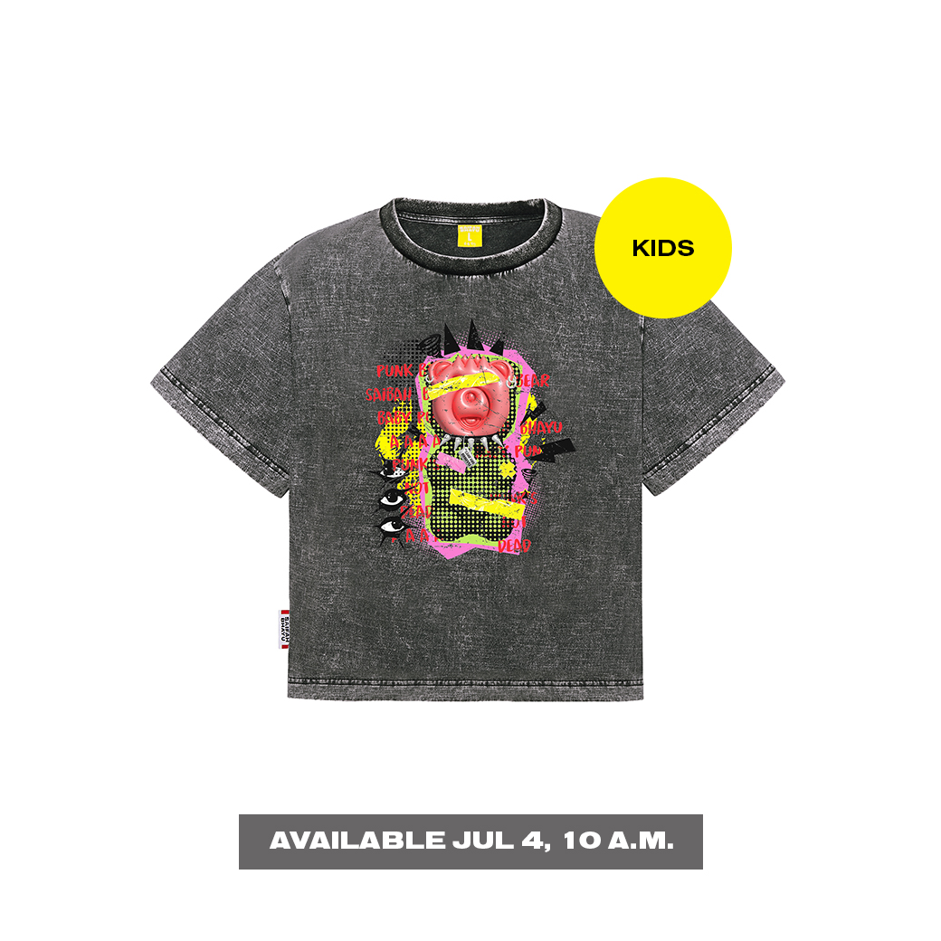 BLIND PUNK BEAR T-SHIRT (KIDS) (เปิดขายวันที่ 4 ก.ค. เวลา 10.00 น.)