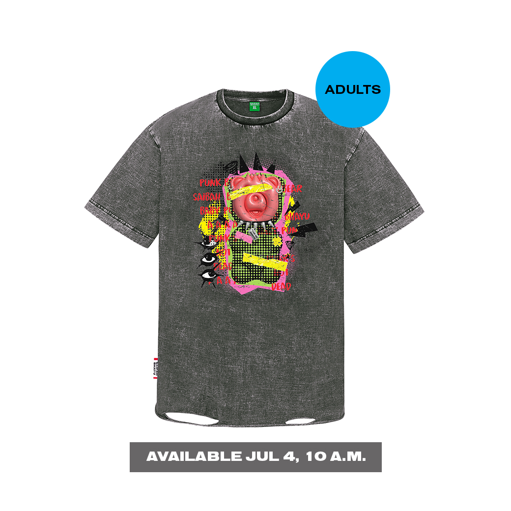 BLIND PUNK BEAR T-SHIRT (ADULTS) (เปิดขายวันที่ 4 ก.ค. เวลา 10.00 น.)