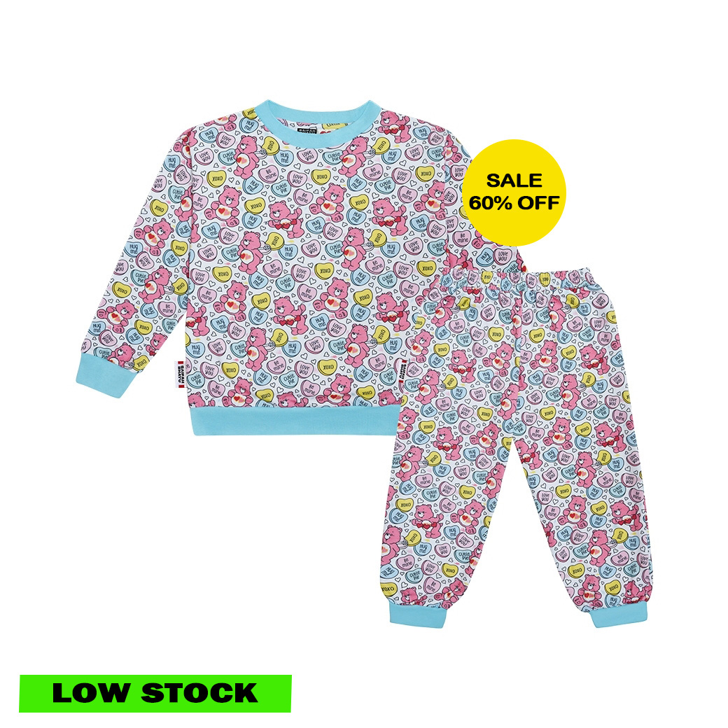 (DROP 2) A LOT OF HEARTS JUMPER SET (KIDS)
