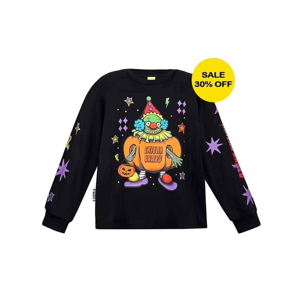 CREEPY CLOWN HALLOWEEN TOP (KIDS)